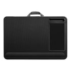 Secretaire portatif LapGear Home Office Pro - Carbone Noire-Le coussin innovant à double coussin epouse la forme de vos genoux pour vous garder au frais et confortable