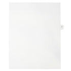 Mark Maker – Onglets séparateurs juridiques blancs, 1/15 onglets, format lettre, sans trous, lettre F, 25/paquet-Onglets séparateurs blancs, 1/15 onglets