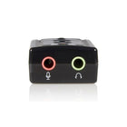 StarTech  Adaptateur carte son USB vers audio stéréo avec contrôle de volume externe, sortie audio 7.1 virtuelle-Commandes de volume et de sourdine intégrées, et sortie audio 7.1 virtuelle pour Windows
