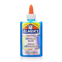 Elmer's – Colle métallique, 147 ml, bleu (2078204)-Colle spécialement formulée et lavable à l'eau et au savon
