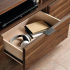 Sauder - Bahut Harvey Park 420834, fini noyer Grand-Dimensions : 20,748 x 70,984 x 18,976 po