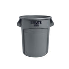 RubbermaidMD ® Poubelle Brute-Contenant rond avec poignées moulées pour soulever et déplacer facilement sans glisser