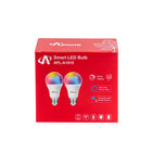 Ampoules LED Apone Smart RGB 900 lumens - paquet de 2-Aucun concentrateur requis, fil neutre requis: Wi-Fi intégré compatible avec tous les réseaux Wi-Fi 2,4 GHz.