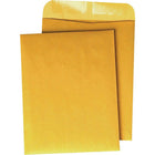 Staples - Enveloppes kraft pour catalogue avec rabats gommés, 9 x 12 po, 24 lb, brun, paquet de 500-Rabat fortement gommé activé par l'humidité pour garantir une bonne fermeture