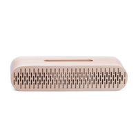 Decent Living Base de haut-parleur de téléphone en bois - Érable avec couvercle-Amplifiez naturellement votre musique préférée jusqu'à 3 fois à partir d'un téléphone intelligent