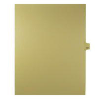 Mark Maker – Onglets séparateurs juridiques beiges, 1/25 onglets, format lettre, sans trous, numéro 137, 25/paquet-Onglets séparateurs beiges, 1/25 onglets