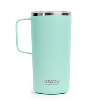ASOBU - Puramic Tower Mug - 20 oz - Vert Menthe-insolation sous vide `a double paroi