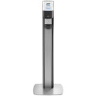 Purell - Messenger ES8 Présentoir de plancher avec distributeur - Graphite-Comprend PURELL ES8 Distributeur pour antiseptique pour les mains - Graphite