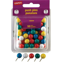 Staples - Épingles à babilllard rondes-Pour afficher avec solidité