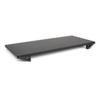 Allsop - Support de moniteur Lo Riser avec plate-forme large et réglages de hauteur double - Noir-Espace disponible sous le stand pour le rangement