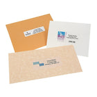 Avery - Étiquettes d'adresses Easy Peel laser/jet d'encre, incolores lustrées, 2 po x 4 po, paq./100 (7663)-Pour les imprimantes laser et jet d'encre