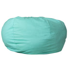 Flash Furniture - Fauteuil poire surdimensionné vert menthe plein-Fauteuil poire surdimensionné