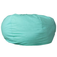 Flash Furniture - Fauteuil poire surdimensionné vert menthe plein-Fauteuil poire surdimensionné
