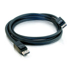 C2G - Câble Displayport M/M de 6 pieds (24904)-Prise en charge d’une connexion numérique à résolution 4k d’un ordinateur à un écran