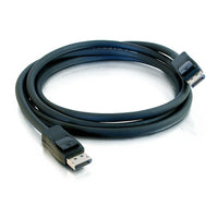 C2G - Câble Displayport M/M de 6 pieds (24904)-Prise en charge d’une connexion numérique à résolution 4k d’un ordinateur à un écran
