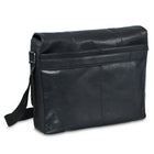 Mancini – Sac messager 99-5468-Black pour portatif de 15 po avec poche anti-RFID, 16,25 x 3,25 x 12 (po), noir-Dimensions : 12 x 16,25 x 3,25 po