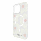 Kate Spade - Étui de protection avec MagSafe pour iPhone 15 Pro Max - Fleur de rose trémière-Impressions et couleurs graphiques de première qualité signées Kate Spade New York