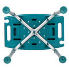 Flash Furniture Chaise réglable de bain et de douche de série D'HERCULES-Teal (DCHY3410LTL)-Revêtement de sol en caoutchouc