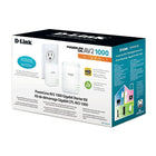 D-Link - Trousse de départ DHP-601AV2 1000 Powerline Network-Rapide et fiable - idéal pour les jeux en ligne et la diffusion en continu HD/3D
