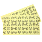Wamaco - Autocollant À Pois De La Taille De Wamaco, rond, XL, Clair, paquet de 3000-Étiquette Taille Du Vêtement