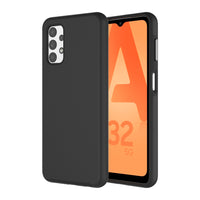 AXS - PROTech coque anti-choc avec bordures surelevees et une durabilite militaire pour Samsung Galaxy A32 5G, Noir-Resistant aux chocs