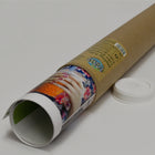 Earth Hugger - Mailing Tube - 2 po W x 24 po L - Paquet de 12-Parfait pour envoyer des affiches, des documents ou des objets longs et fins