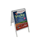 Azar Displays – Chevalet pour affichage double, 28 x 22 po (300245)-Dimensions : 28 haut. x 22 larg. (po)