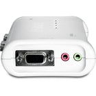 TRENDnet – Trousse de commutateur KVM à 4 ports USB avec audio-• Dimensions (po) : 5,90 long. x 3,80 larg. x 1,10 haut.
• UOM : 0,80 lb
• Couleur : blanc
• Paq./20
• Garantie limitée de 3 ans