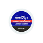 Timothy's - Café colombien Excelencia, capsules K-Cup - paquet de 24-Chaque contenant K-cup contient le montant exact de café accompagné d'un filtre de papier de haute qualité