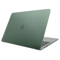 SwitchEasy - Touch Étui de protection pour MacBook Pro 13 po (M2/M1/Intel 2016-2022) - Vert transparent-La texture délicate assure à votre MacBook un look élégant et reste en sécurité