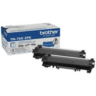 Brother TN760 High Yield Black Toner Cartridges, 2 Pack-Produit des documents professionnels, riches et éclatants en noir et blanc