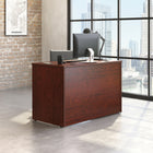 Sauder 47"W La Collection Affirm Bureau - Finition Classic Cherry-  Système de gestion des cordons avec deux œillets de bureau pour garder votre bureau désencombré