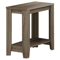 Monarch Specialties - 3115 Table D'Appoint - Taupe Fonce-Tablette inférieure supplémentaire pouvant servir d'espace de rangement ou d'étalage