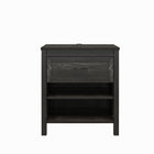 Ameriwood Home Beaumont - Table de chevet - chêne noir-Gardez vos essentiels pour la nuit à portée de main avec la table de chevet Beaumont d’Ameriwood Home