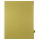 Mark Maker – Onglets séparateurs juridiques beiges, 1/15 onglets, format lettre, sans trous, numéro 193, 25/paquet-Onglets séparateurs beiges, 1/15 onglets