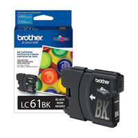 Brother - Cartouche d'encre noire LC61 (LC61BKS)-Noire