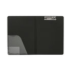 MerangueMD – Planchette avec pince et pochette intérieure, 12 1/2 x 9 1/4 po, noir-Pince à ressort en métal discrète