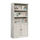 Sauder Miscellaneous Storage Bibliothèque avec portes - 5 tablettes - 69.76" H - Finition White Plank (426420)-5, 3 tablettes réglables