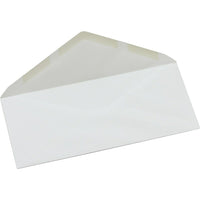 SimplyMC – Enveloppes blanches n° 10, 4 1/8 po x 9 1/2 po, bte/50, avec colle-Nº 10, 4 1/8 po x 9 1/2 po