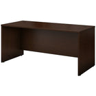 Bush® - Bureau de direction de la collection Westfield, 66 po, fini cerisier Mo-Surface en mélamine de catégorie commerciale de 1 po d'épaisseur et bord en PVC résistant aux chocs