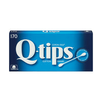 Cotons-tiges Q-Tips - 170/paquet (OTC-79892)-La firme papier bâton donne doucement sous pression, tandis qu'un adhésif spécial sécurise le coton pour le bâton