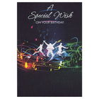 Rosedale – Cartes de souhaits et enveloppes, A Special Wish On Your Birthday, 5 1/2 x 8 po, 12/paquet (15729)-Imprimées sur papier cartonné non couché de haute qualité