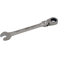 Gray Tools – Clé mixte articulée à tête flexible de 11/16 po, fini acier inoxydable-Taille : 11/16 po
