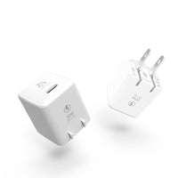 Chargeur mural USB-C Adam Elements OMNIA X1 20 W - Blanc-Compatible avec tous les périphériques USB