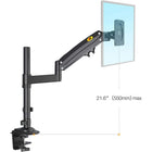North Bayou H100 Support de Mouvement Complet pour un Seul Moniteur - 17 po-30 po - Noir-La gestion intégrée des câbles dissimulée à l'intérieur offre une apparence propre, soignée et sans encombrement, un confort ergonomique maximal pour soulager la fatigue des yeux, du cou et du dos