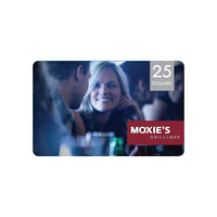 Moxie's â€“ Carte-cadeau de 25 $-Les récompenses Air Miles ne s'appliquent pas sur l'achat de cartes-cadeaux.